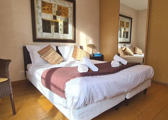 Beautiful 2-Bedroom Apt In A High-End Residence Near The Palais 아파트